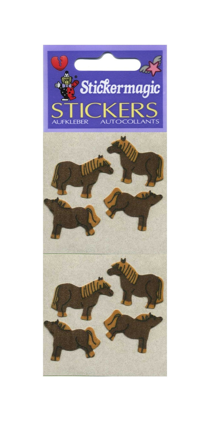 Wholesale - Pack of 12 Furrie Stickers - Ponies