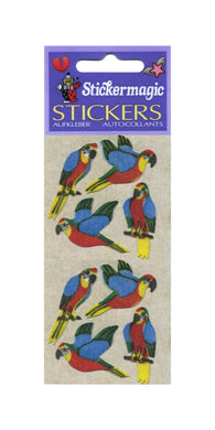 Wholesale - Pack of 12 Furrie Stickers - Parrots