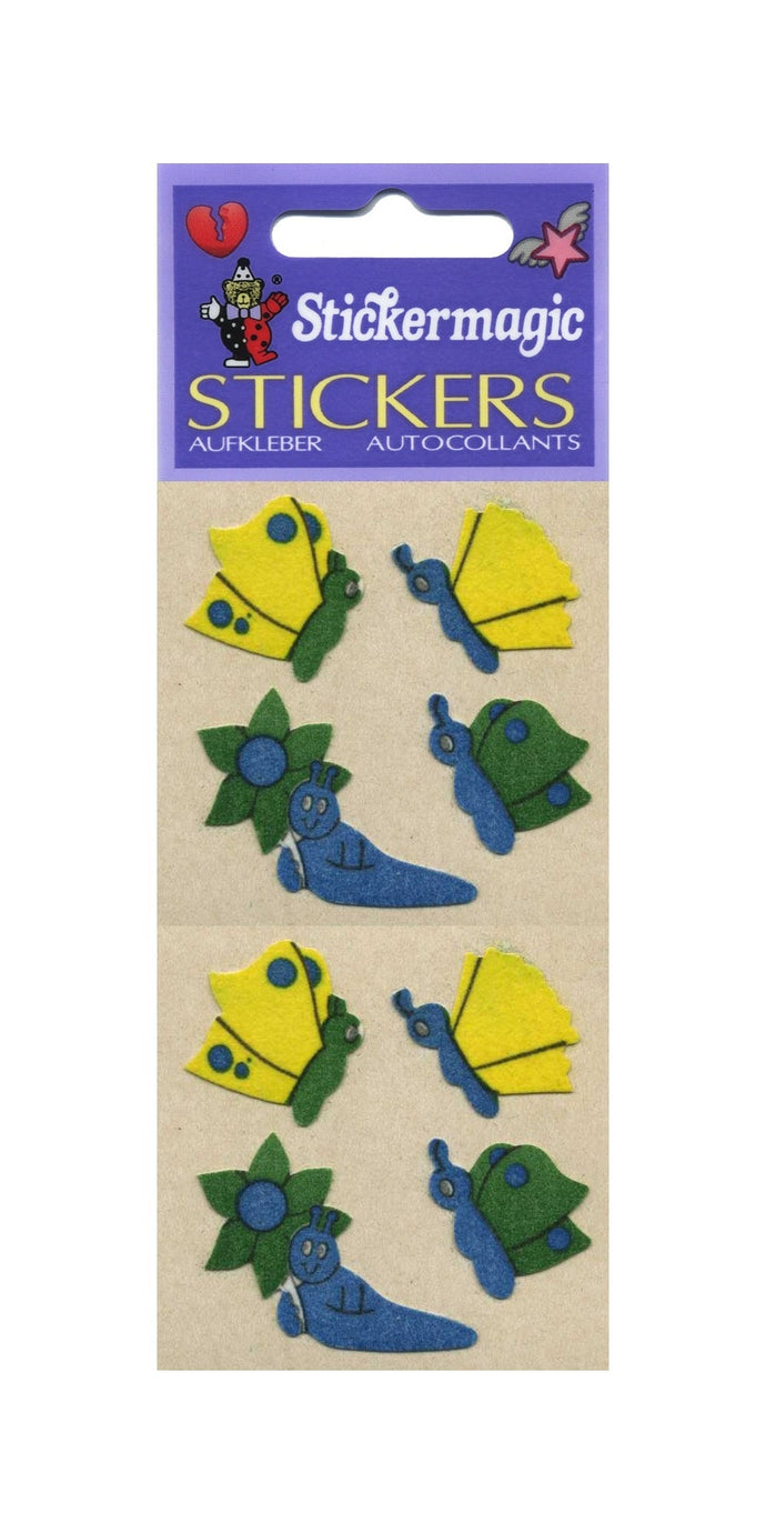 Wholesale - Pack of 12 Furrie Stickers - Butterflies