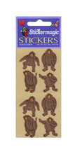 Load image into Gallery viewer, Wholesale - Pack of 12 Furrie Stickers - Monkeys