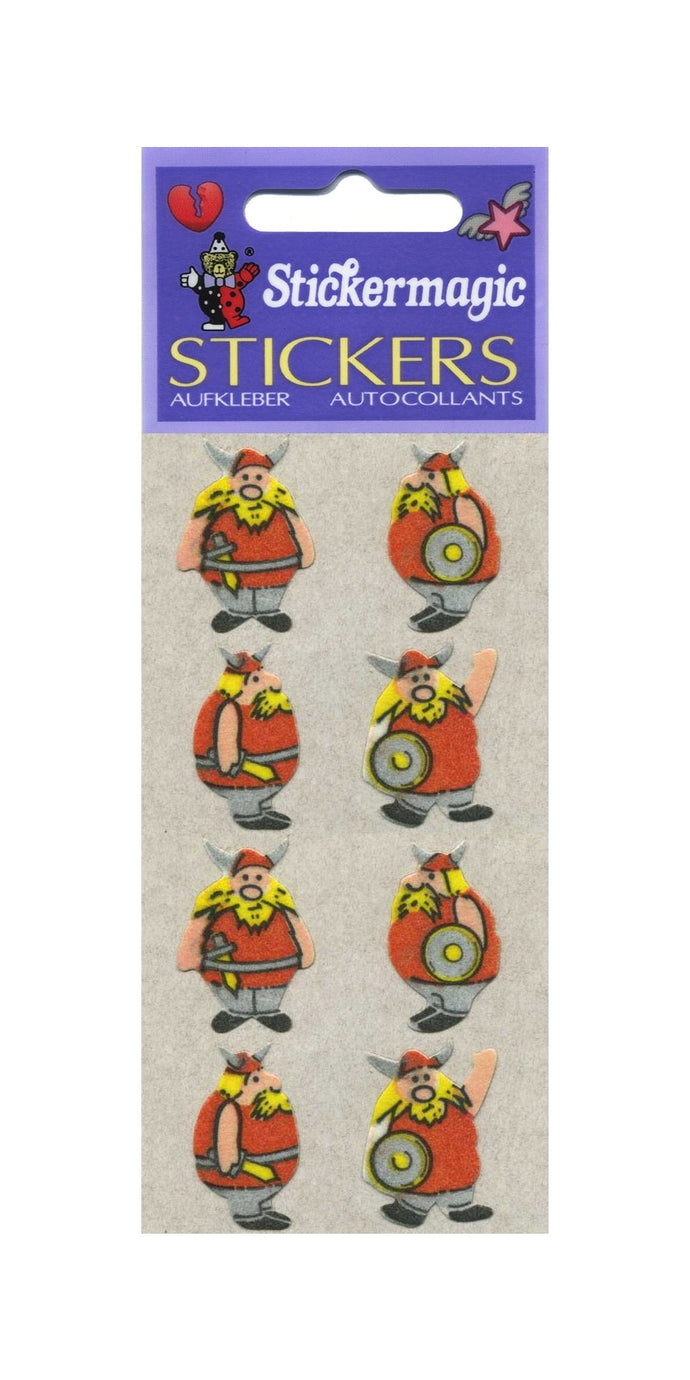 Wholesale - Pack of 12 Furrie Stickers - Vikings