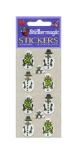 Load image into Gallery viewer, Wholesale - Pack of 12 Furrie Stickers - Snowmen