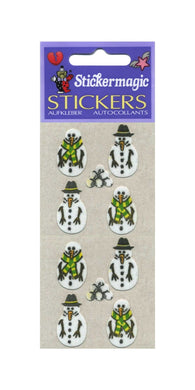 Wholesale - Pack of 12 Furrie Stickers - Snowmen