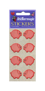 Wholesale - Pack of 12 Furrie Stickers - Piggies