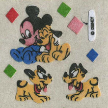 Load image into Gallery viewer, Wholesale - Pack of 12 Furrie Stickers - Mickey and Pluto