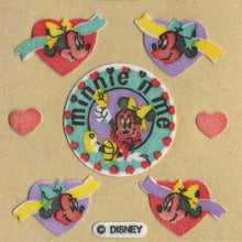 Load image into Gallery viewer, Wholesale - Pack of 12 Furrie Stickers - Minnie Mouse with Hearts