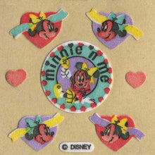 Load image into Gallery viewer, Wholesale - Roll of Furrie Stickers - Minnie Mouse with Hearts