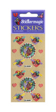 Load image into Gallery viewer, Wholesale - Pack of 12 Furrie Stickers - Minnie Mouse with Hearts