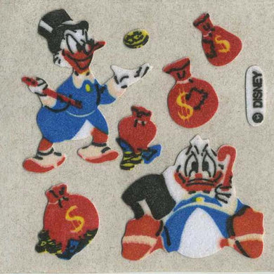 Wholesale - Roll of Furrie Stickers - Scrooge McDuck