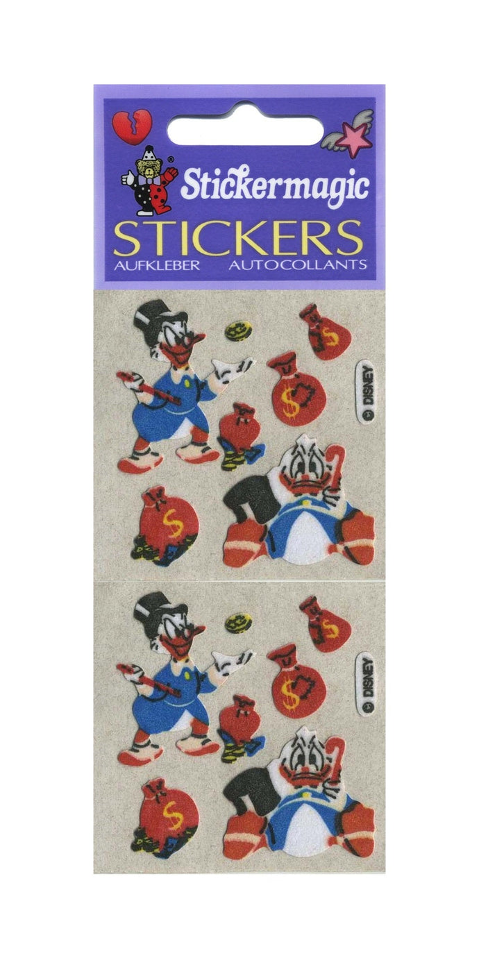 Wholesale - Pack of 12 Furrie Stickers - Scrooge McDuck