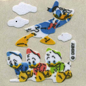 Wholesale - Pack of 12 Furrie Stickers - Donald with Nephews