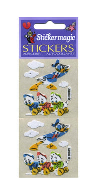 Wholesale - Pack of 12 Furrie Stickers - Donald with Nephews