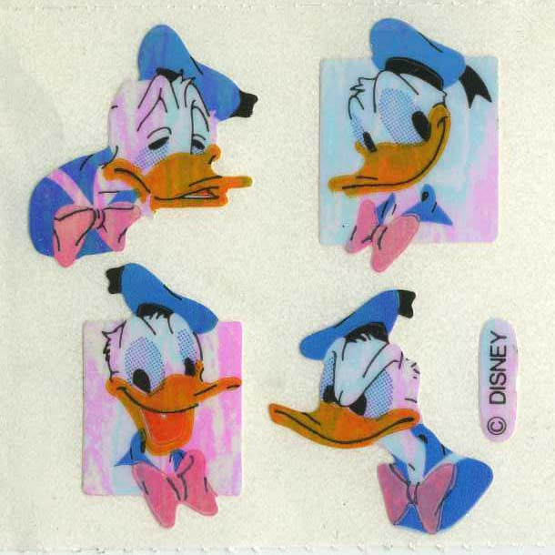 Wholesale - Roll of Pearlie Stickers - Donald Duck