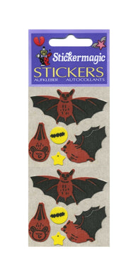 Wholesale - Pack of 12 Furrie Stickers - Bats