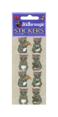 Wholesale - Pack of 12 Furrie Stickers - Country Mice