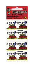 Load image into Gallery viewer, Wholesale - Pack of 12 Prismatic Stickers - Peanuts