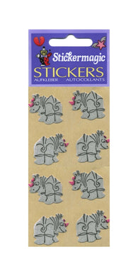 Wholesale - Pack of 12 Furrie Stickers - Rhinos