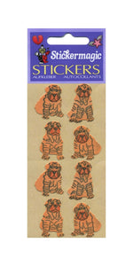 Wholesale - Pack of 12 Furrie Stickers - Shar Peis