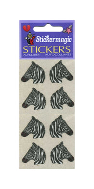 Wholesale - Pack of 12 Furrie Stickers - Zebras