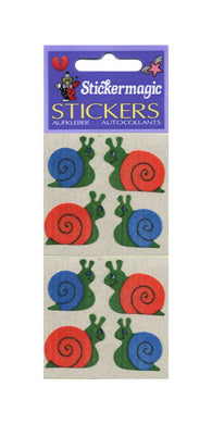 Wholesale - Pack of 12 Furrie Stickers - Snails