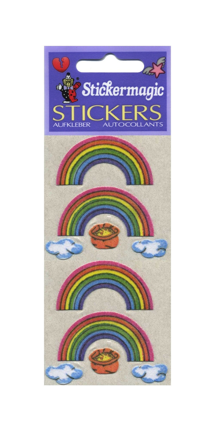 Wholesale - Pack of 12 Furrie Stickers - Rainbows