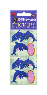 Wholesale - Pack of 12 Pearlie Stickers - Dolphins