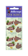 Load image into Gallery viewer, Wholesale - Pack of 12 Pearlie Stickers - Mallard Ducks