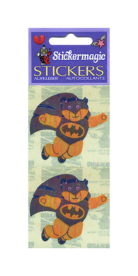 Wholesale - Pack of 12 Pearlie Stickers - Bat Ted