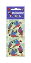 Load image into Gallery viewer, Wholesale - Pack of 12 Pearlie Stickers - Parrots