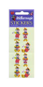 Wholesale - Pack of 12 Pearlie Stickers - Puppet Boy