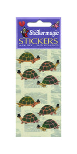 Wholesale - Pack of 12 Pearlie Stickers - Tortoises