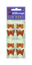 Load image into Gallery viewer, Wholesale - Pack of 12 Pearlie Stickers - Yellow Butterflies