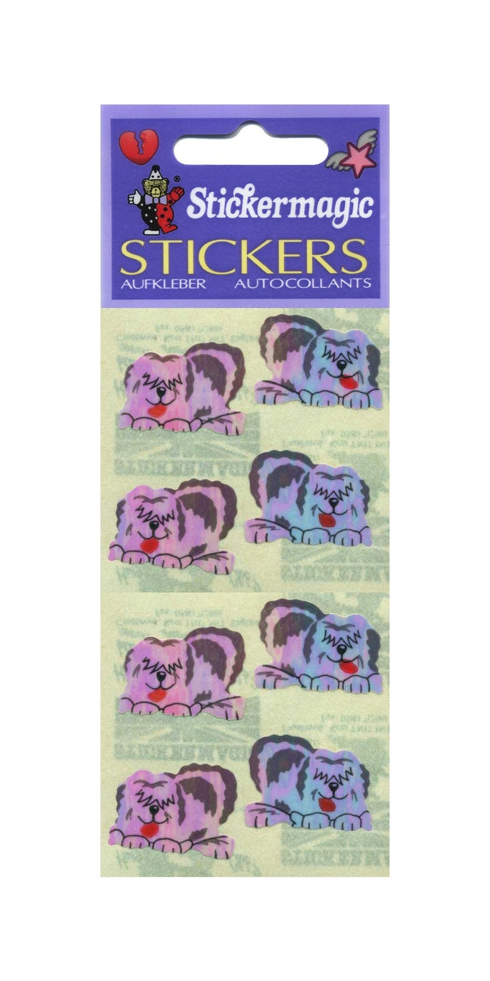 Wholesale - Pack of 12 Pearlie Stickers - Sheepdogs