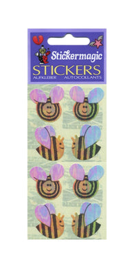 Wholesale - Pack of 12 Pearlie Stickers - Bees