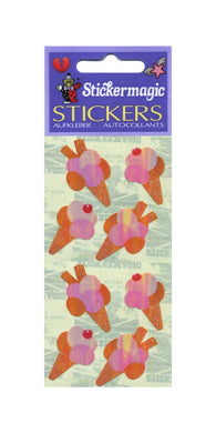 Wholesale - Pack of 12 Pearlie Stickers - Ice Creams