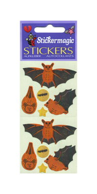 Wholesale - Pack of 12 Pearlie Stickers - Bats