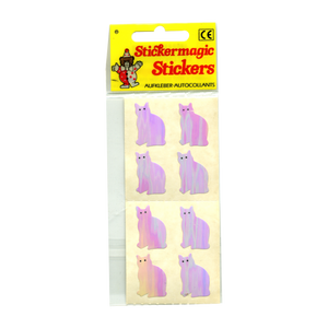 Wholesale - Pack of 12 Shiny Stickers - Mother of Pearl Designs