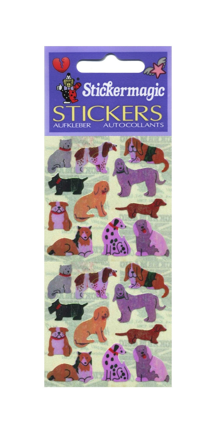 Wholesale - Pack of 12 Pearlie Stickers - Micro Dogs