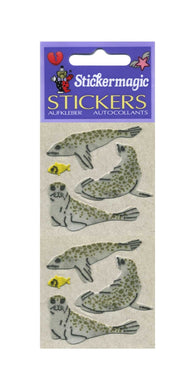 Wholesale - Pack of 12 Furrie Stickers - Seals & Fish