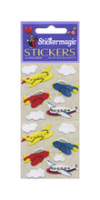 Load image into Gallery viewer, Wholesale - Pack of 12 Furrie Stickers - Aeroplanes