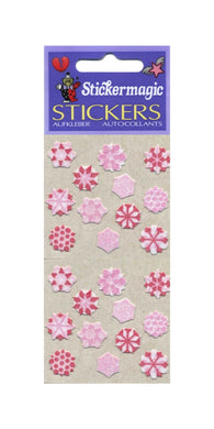 Wholesale - Pack of 12 Furrie Stickers - Snowflakes