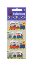 Load image into Gallery viewer, Wholesale - Pack of 12 Furrie Stickers - Animal Trains