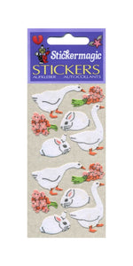 Wholesale - Pack of 12 Furrie Stickers - Geese & Bunnies