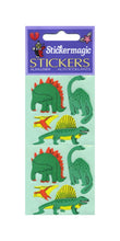 Load image into Gallery viewer, Wholesale - Pack of 12 Paper Stickers - Dinosaurs