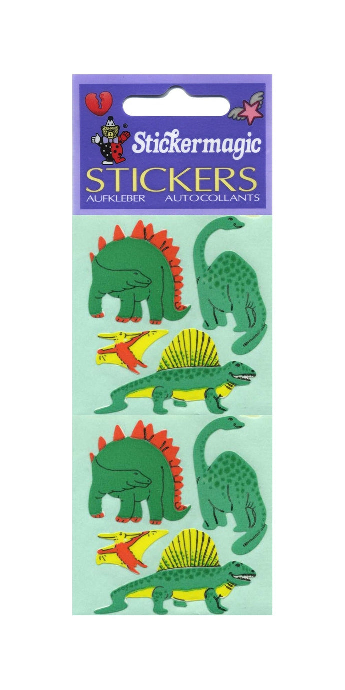 Wholesale - Pack of 12 Paper Stickers - Dinosaurs