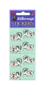 Wholesale - Pack of 12 Paper Stickers - Sheepdogs