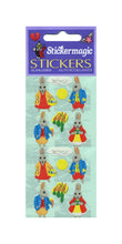 Load image into Gallery viewer, Wholesale - Pack of 12 Paper Stickers - Rabbits