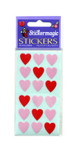 Load image into Gallery viewer, Pack of Paper Stickers - Pink Hearts