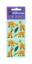 Load image into Gallery viewer, Wholesale - Pack of 12 Paper Stickers - Giraffes