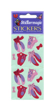 Load image into Gallery viewer, Wholesale - Pack of 12 Paper Stickers - Ballet Shoes